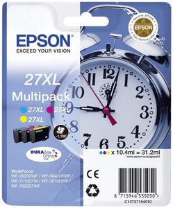 CART.IJ.EPSON T271540 Nº27XL MULTIPACK