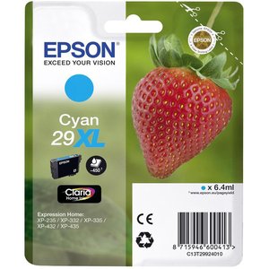 CART.IJ.EPSON T299240 Nº29XL CIAN