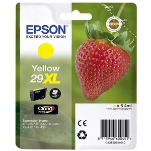 CART.IJ.EPSON T299440 Nº29XL AMARILLO