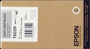 CART.IJ.EPSON T603900 NEGRO CLARO CLARO