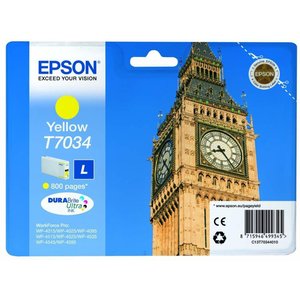 CART.IJ.EPSON T703440 WP-4525DNF AMARILL
