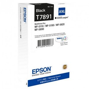 CART.IJ.EPSON T7891 XXL NEGRO