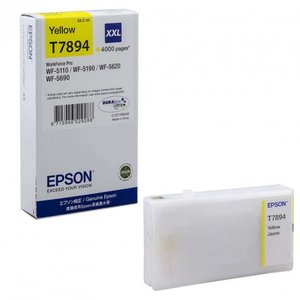 CART.IJ.EPSON T7894 XXL AMARILLO