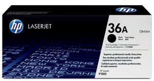 TONER HP Nº36A CB436A LJ P1505 NEGRO