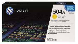 TONER HP Nº504A CE252A LJ CP3525  AMARIL