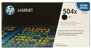 TONER HP Nº504X CE250X LJ CP3525 NEGRO