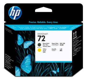 CABEZAL HP C9384A Nº72 NEGRO MAT Y AMARI
