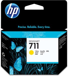 CART.IJ.HP CZ132A Nº711 AMARILLO 29 ML