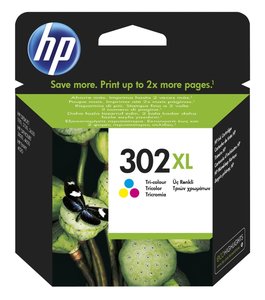 CART.IJ.HP F6U67AE Nº302XL TRICOLOR 330