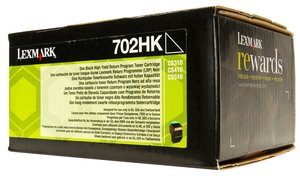 TONER LEXMARK 70C2HK0 NEGRO 4.000 PAG