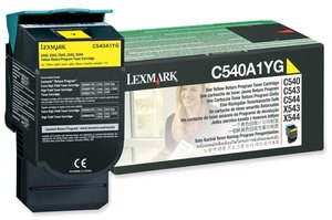 TONER LEXMARK C540A1YG AMARILLO