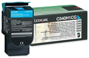 TONER LEXMARK C540H1CG CIAN