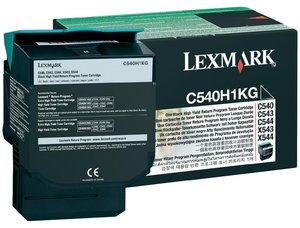 TONER LEXMARK C540H1KG NEGRO