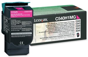 TONER LEXMARK C540H1MG MAGENTA