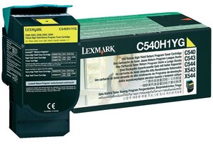 TONER LEXMARK C540H1YG AMARILLO