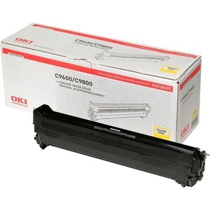 TAMBOR OKI C9600/9650/9800/9850 AMARILLO