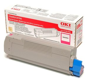 TONER OKI C5600/5700 MAGENTA TYPE C8