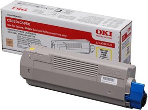 TONER OKI C5850 AMARILLO C11 (6.000 pág)