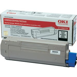 TONER OKI C5850/MC560 NEGRO (8.000 pág.)