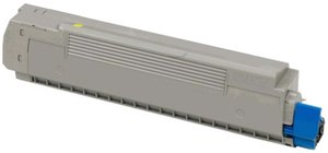 TONER OKI C8600/8800 AMARILLO TYPE C10