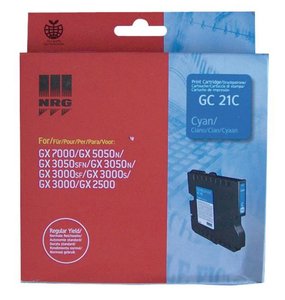 INK JET RICOH G21C GX3000 AZUL