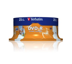 DVD -R VERBATIM 4.7GB 16x SPINDLE 25