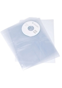 FUNDA CD/DVD GRAFOPLAS A4 4 TL.BOLSA 10