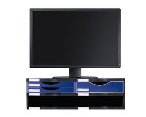 SOPORTE MONITOR A.2000 C/CAJONES AZ