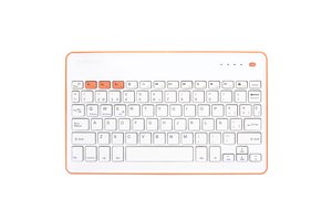 TECLADO SILVER HT BLUETOOTH BLANCO/MELOC