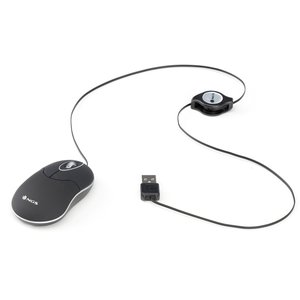 RATON NGS SIN OPTICO USB NEGRO