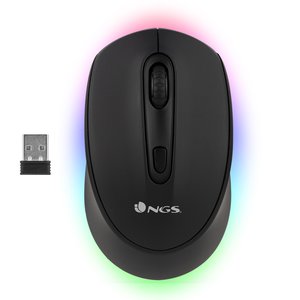 RATON NGS SMOG-RB OPTICO INAL. NEGRO