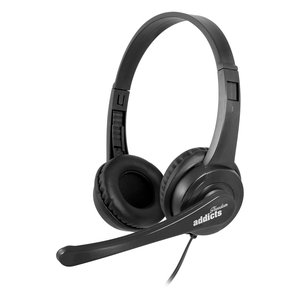 AURICULARES CON MICRO NGS VOX505 USB NEG