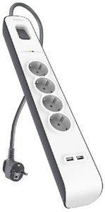 ENCHUFE PROTECTOR BELKIN 4 SAL.(REGLETA)