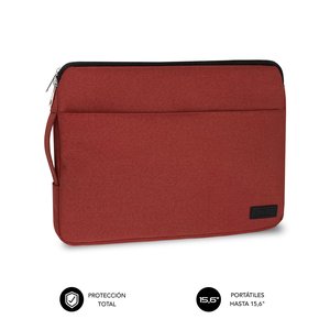 FUNDA PORTATIL SUBBLIM URBAN 15,6  ROJO