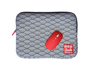 FUNDA PORTATIL SMILE SLEEVE 13  SEIGAIHA