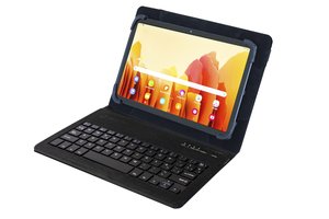 FUNDA TABLET SILVER HT 9 -11  C/TEC. NEG