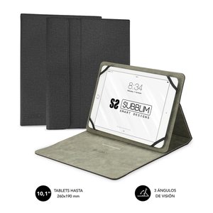 FUNDA TABLET SUBBLIM CLEVER 10,1  BLACK