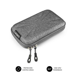 FUNDA DISCO DURO SUBBLIM HDD 2,5  GRIS
