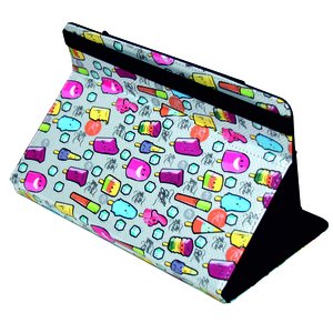 FUNDA TABLET SILVER HT 9 -11  COOL ICE