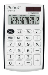 CALCULADORA BOLS.REBELL 12 DIG. 312 NG