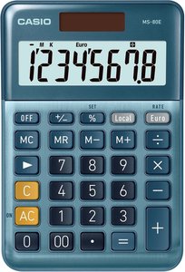 CALCULADORA MESA CASIO 8 DIG. MS-80E