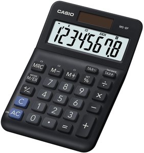 CALCULADORA MESA CASIO 8 DIG. MS-8F