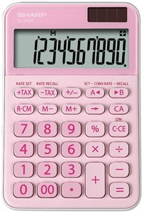CALCULADORA SOBR.SHARP 10 DIG. EL-M335BP