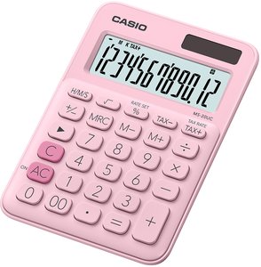 CALCULADORA MESA CASIO 12 DIG.  MS-20 RS