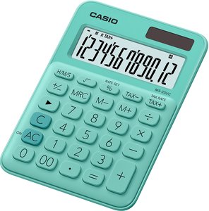 CALCULADORA MESA CASIO 12 DIG.  MS-20 VD