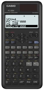 CALCULADORA FINANCIERA CASIO FC-200V-2
