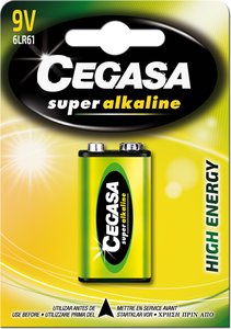 PILAS CEGASA ALCALINA 6LR61 B/1