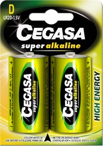 PILAS CEGASA ALCALINA LR20 B/2