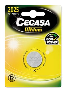PILAS CEGASA MICRO CR2025 3V B/1