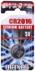 PILAS MAXELL MICRO CR2016  3V B/1